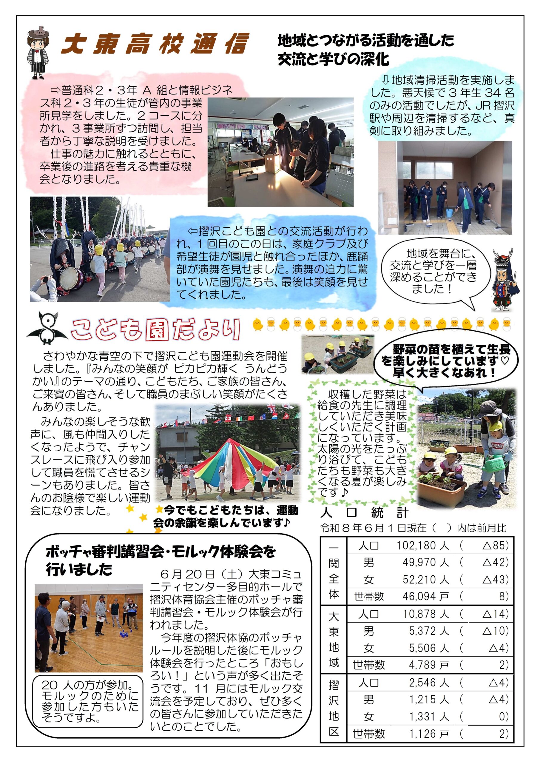 ひだまり第126号(6月号) 3ページ目